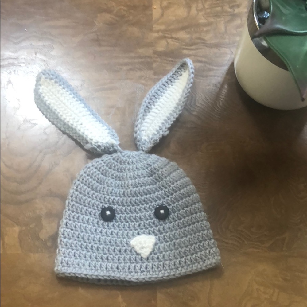 Baby boy bunny hat